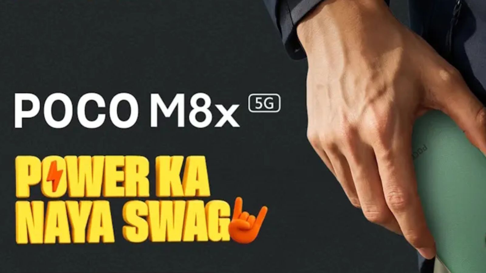 Poco M8x 5G India launch date out Poco M8x 5G India launch date out
