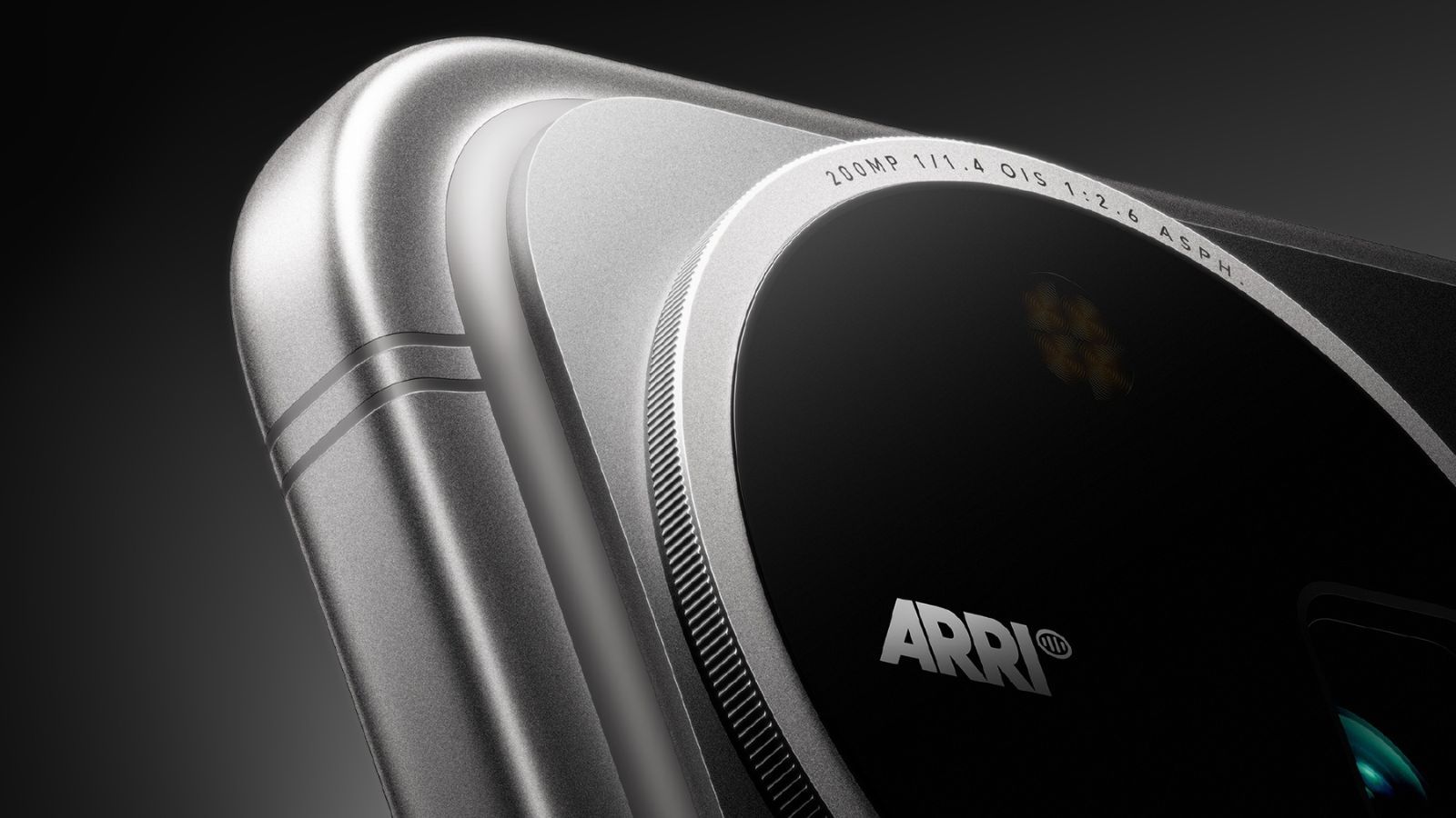 Honor Magic 9 camera deco in focus with ARRI branding Honor Magic 9 camera deco in focus with ARRI branding