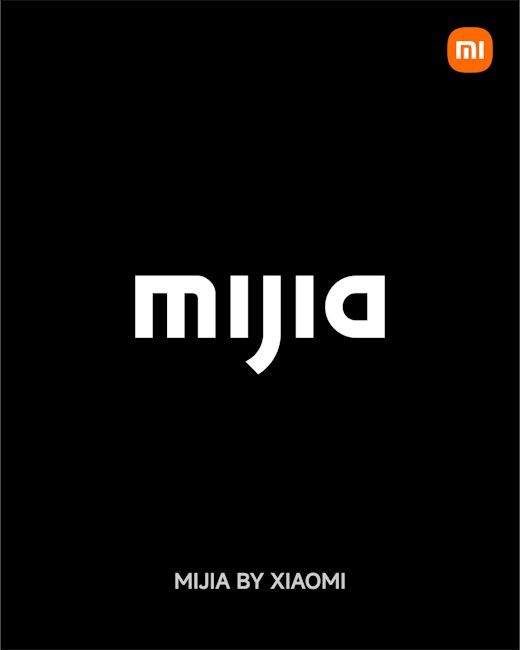 Mijia by Xiaomi branding banner showcased Mijia by Xiaomi branding banner showcased