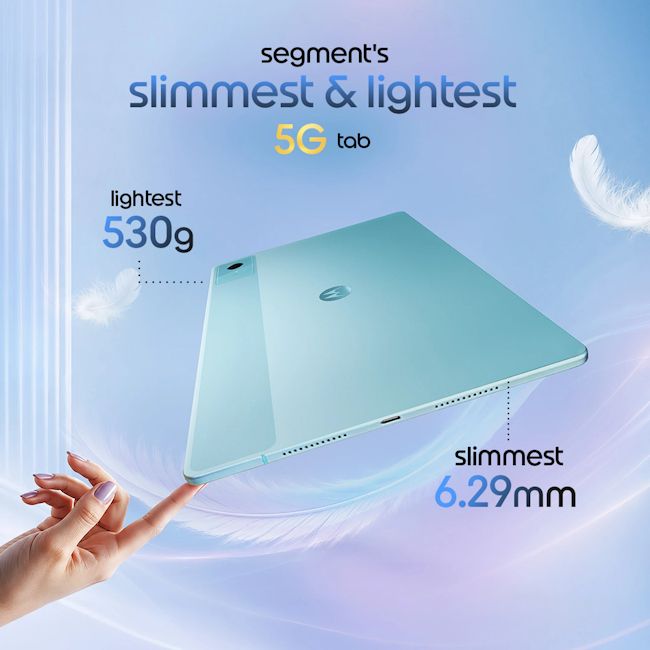 Moto Pad 70 design showcased