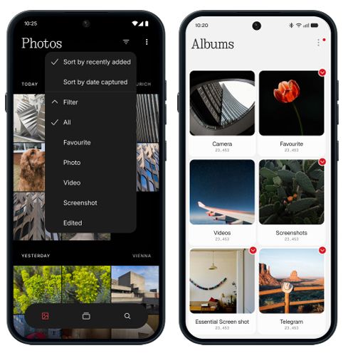 Nothing OS 5.0 new Gallery app design showcased