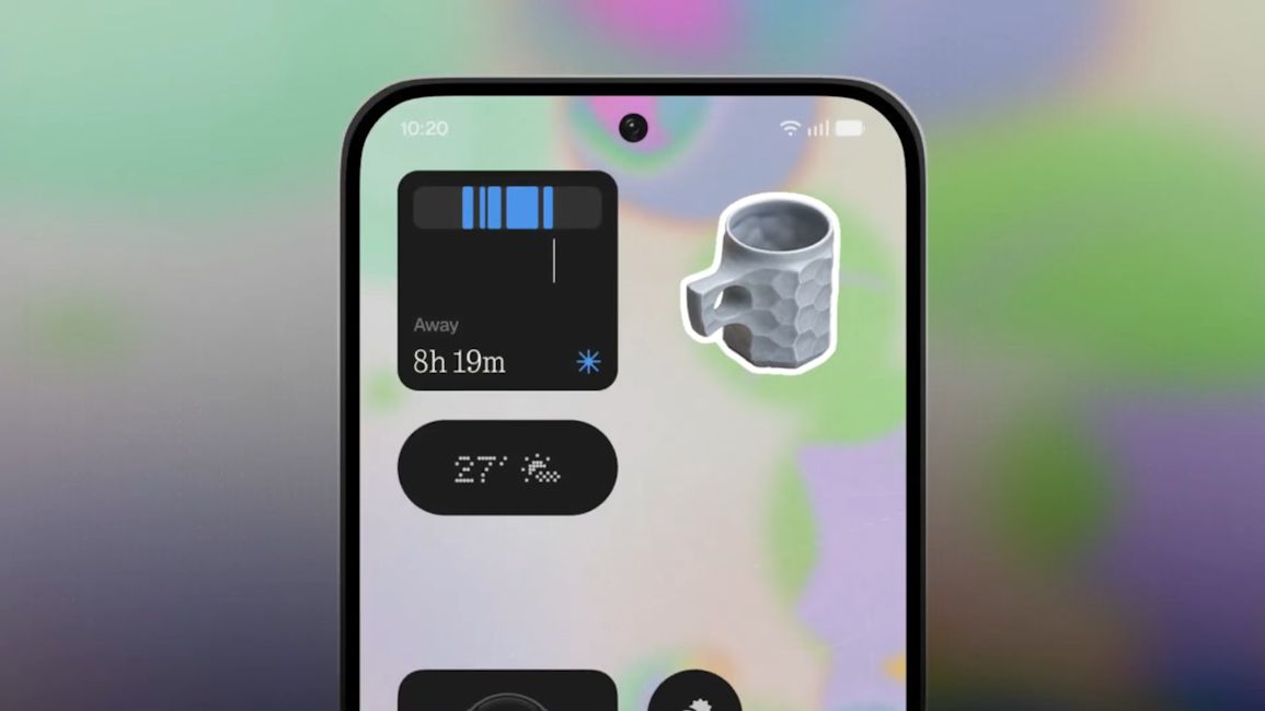 Nothing OS 5.0 new widgets showcased in homescreen