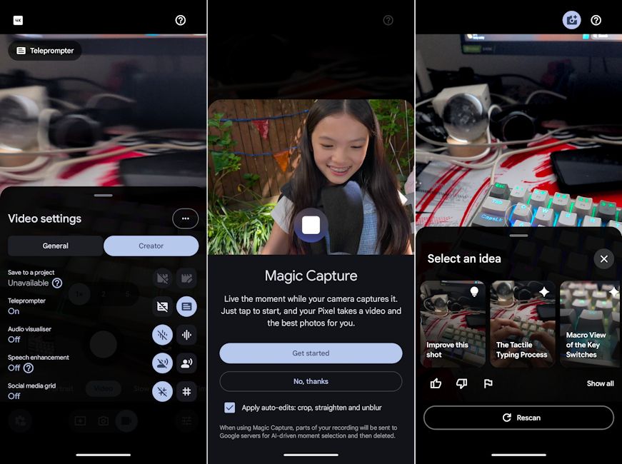 Pixel 11 camera features Pixel 11 camera features