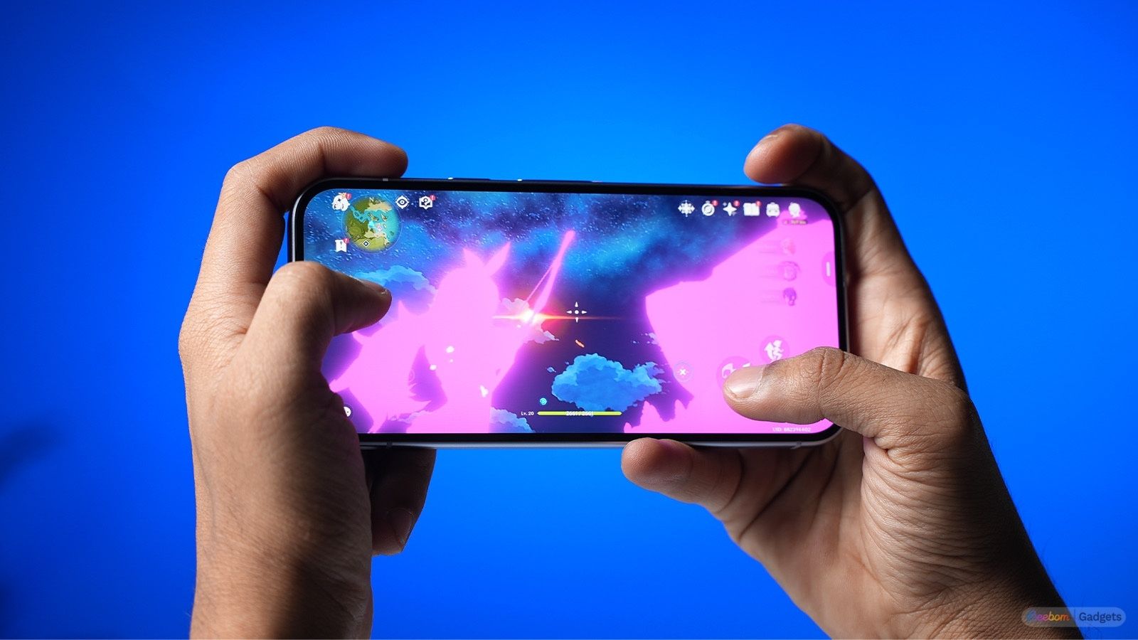 Pixel 11 pink screen showcased when playing Genshin Impact Pixel 11 pink screen showcased when playing Genshin Impact