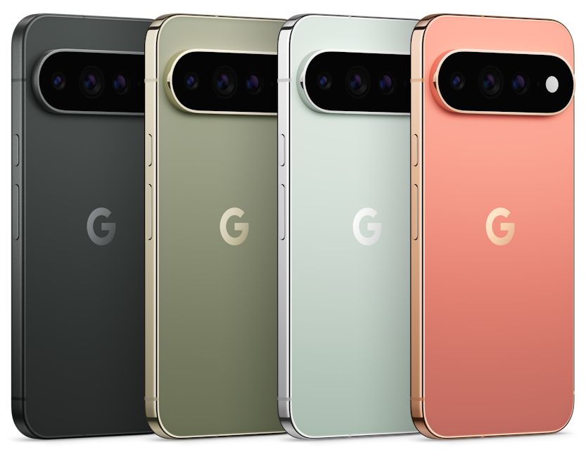 Pixel 11 Pro XL back design showcased in four colourways Pixel 11 Pro XL back design showcased in four colourways