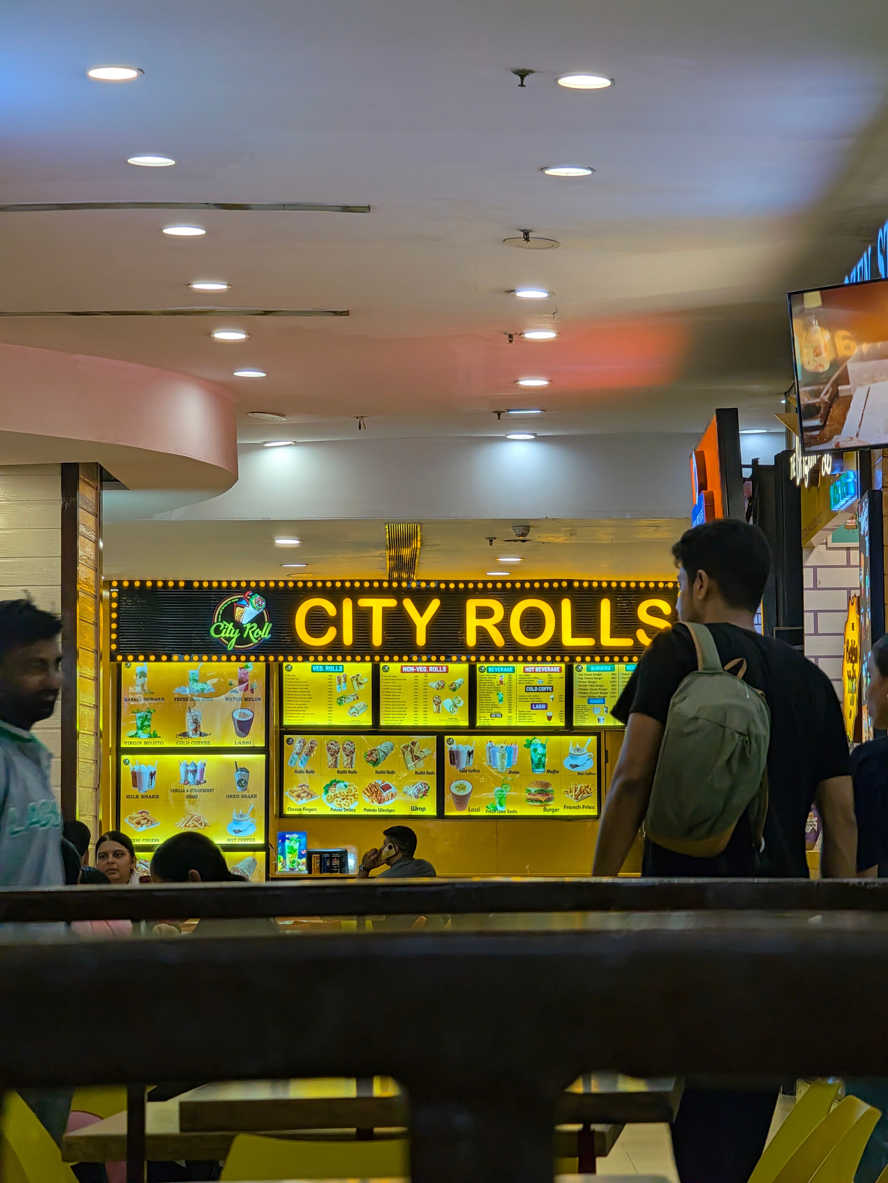 Pixel 11 Pro XL night shot food court telephoto camera