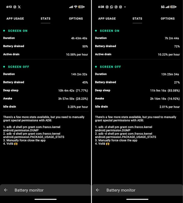 Pixel 11 Pro XL Franco Kernel Manager SoT screenshots