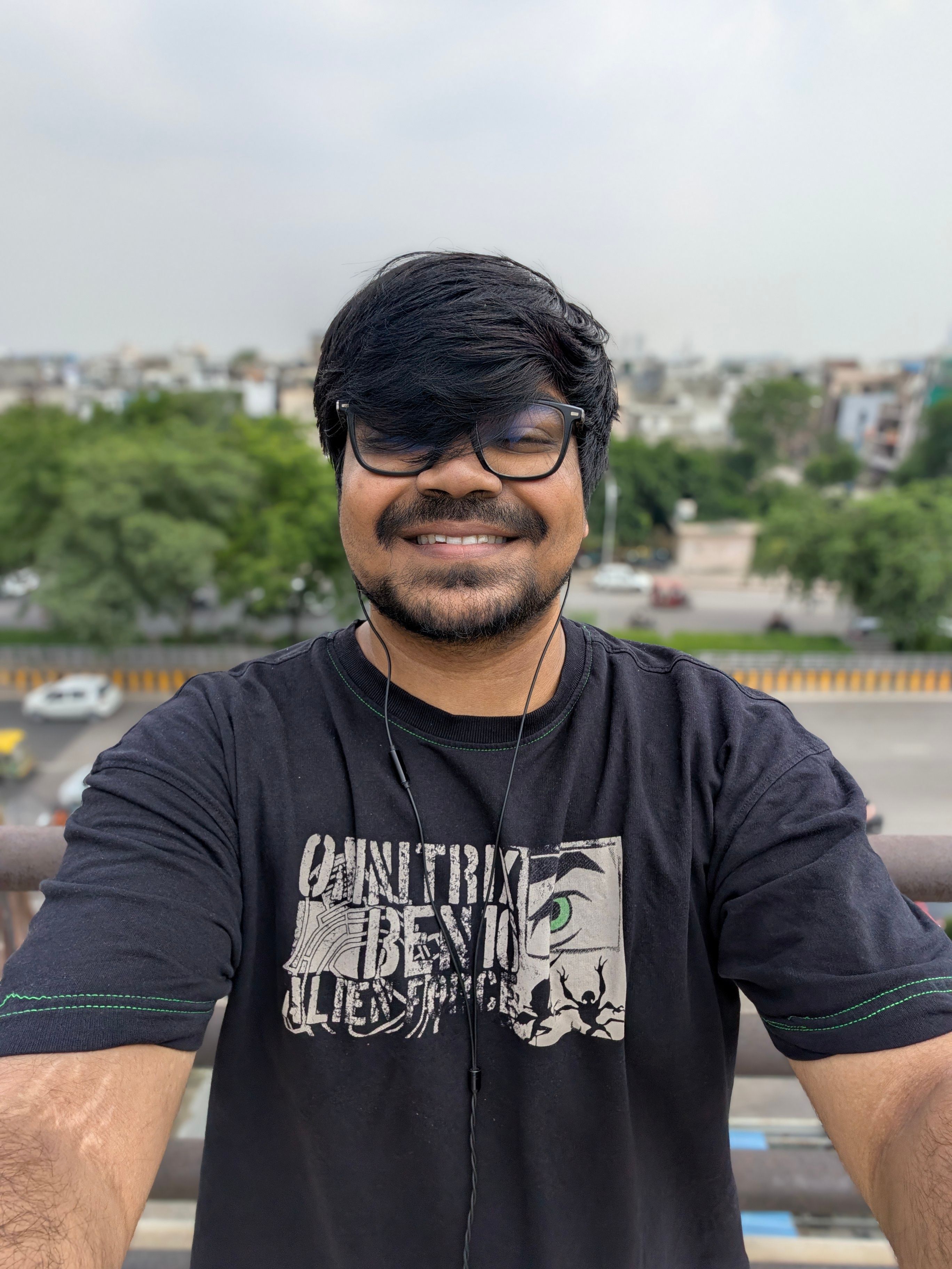 Pixel 11 Pro XL 0.7x portrait selfie