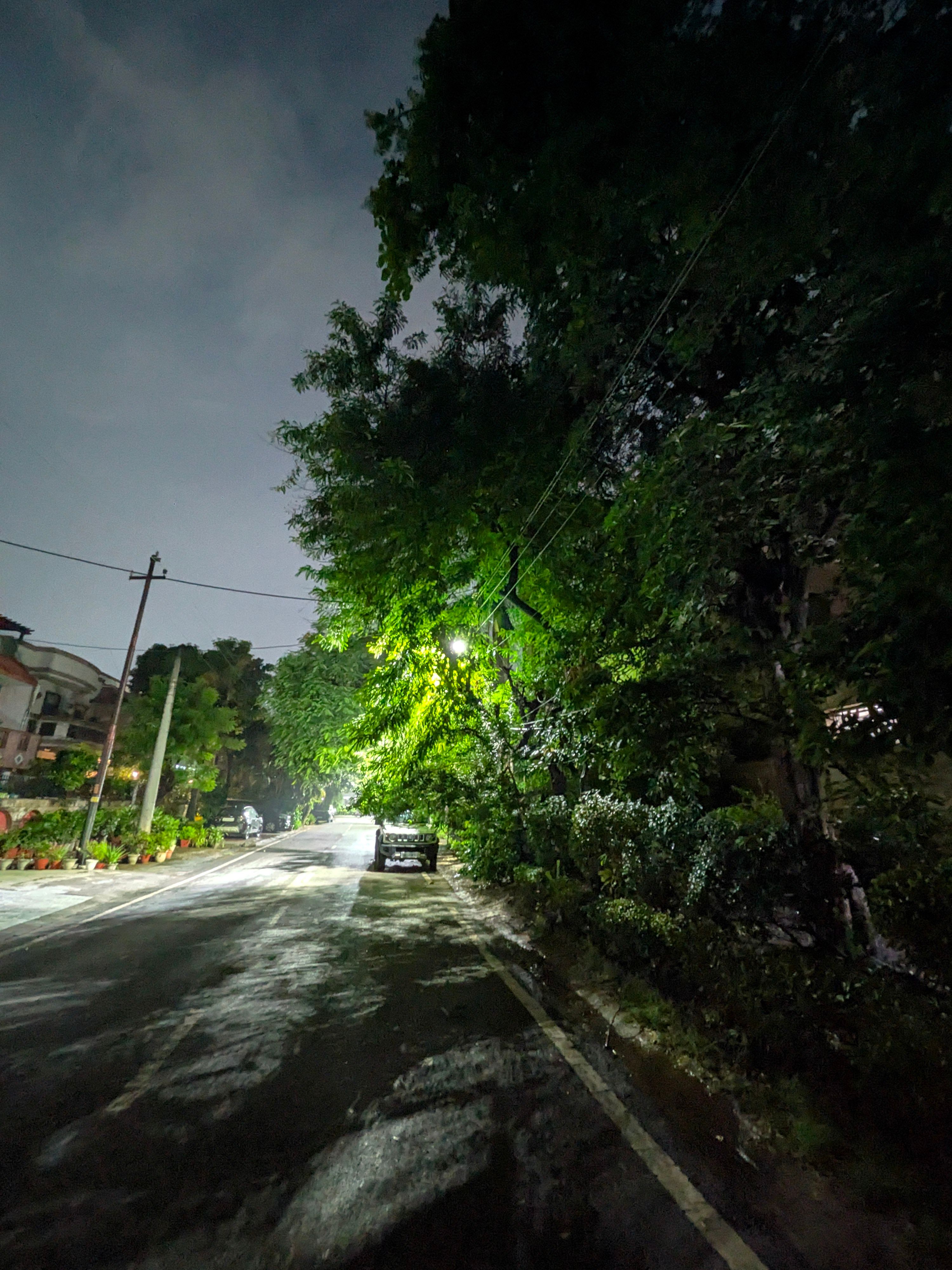 Pixel 11 ultrawide night shot of thar Pixel 11 ultrawide night shot of thar