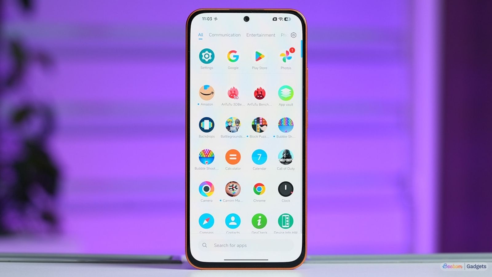 Poco M8 Power app drawer showcased Poco M8 Power app drawer showcased