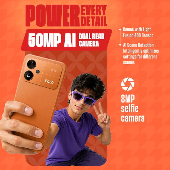 Poco M8 Power camera details