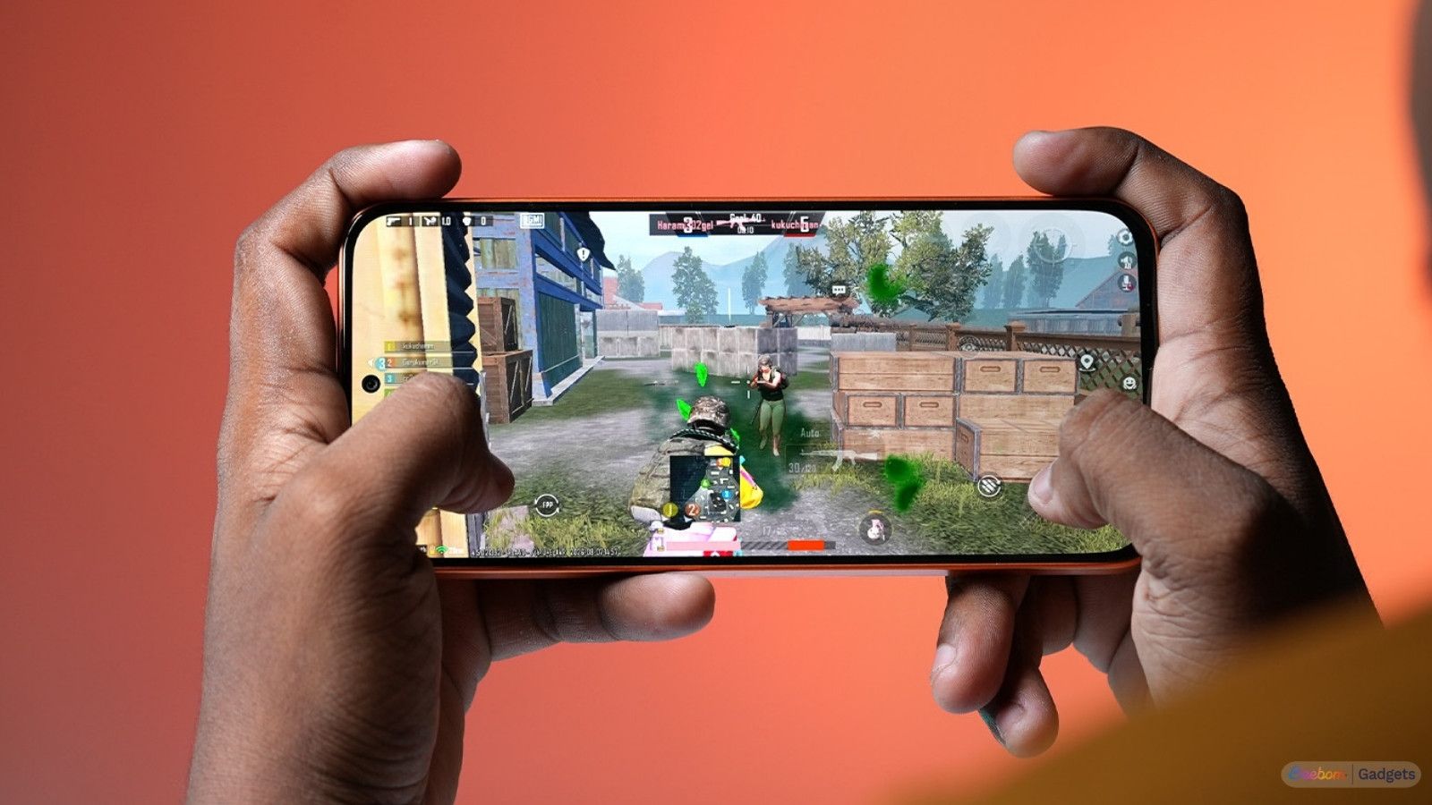 Poco M8 Power playing BGMI on the phone Poco M8 Power playing BGMI on the phone