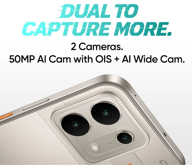 Realme P4s 5G cameras