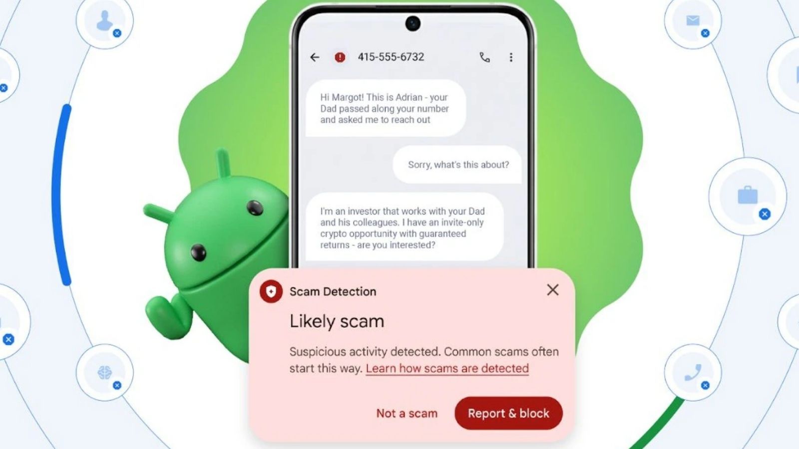 Scam Detection feature