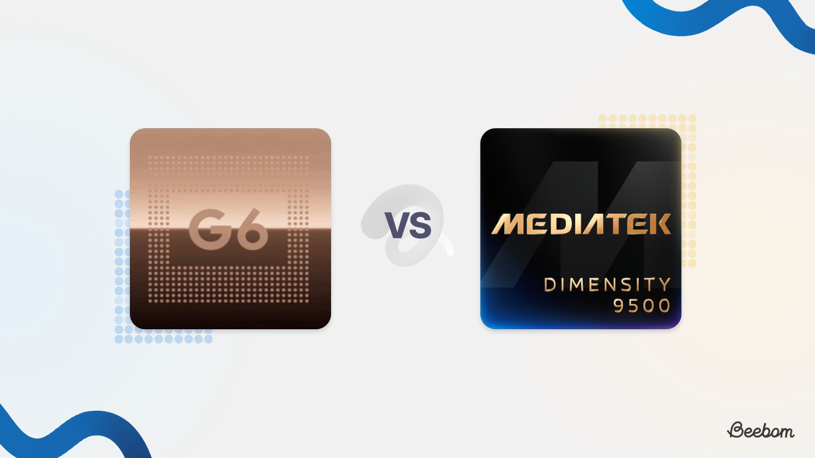 benchmark comparison between tensor g6 vs dimensity 9500