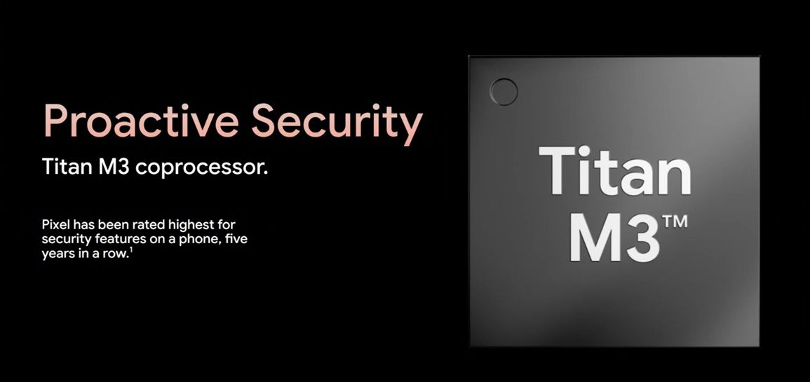 titan m3 capabilities highlighted in tensor g6