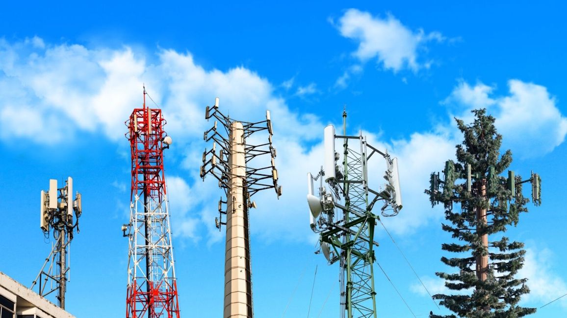 Telecom network towers Telecom network towers