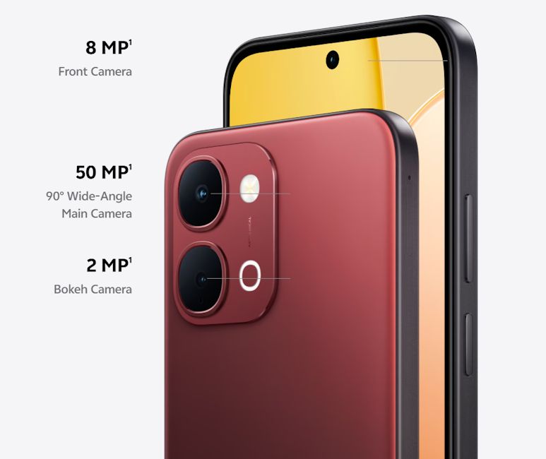 Vivo Y31t 5G cameras showcased