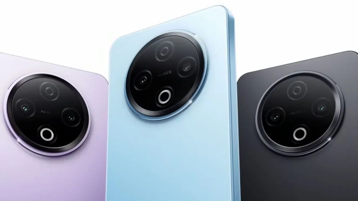vivo y500 back side design and camera module visible in three different colours vivo y500 back side design and camera module visible in three different colours