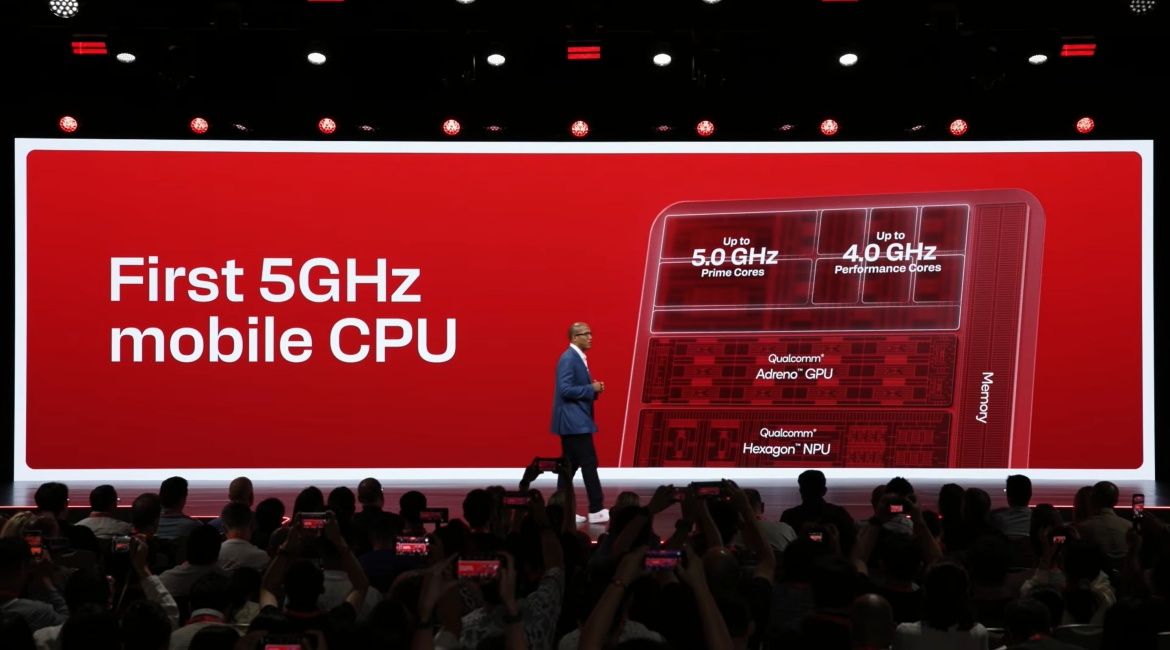 Snapdragon 8 Elite Gen 6 chip with 5 GHz primary core slide
