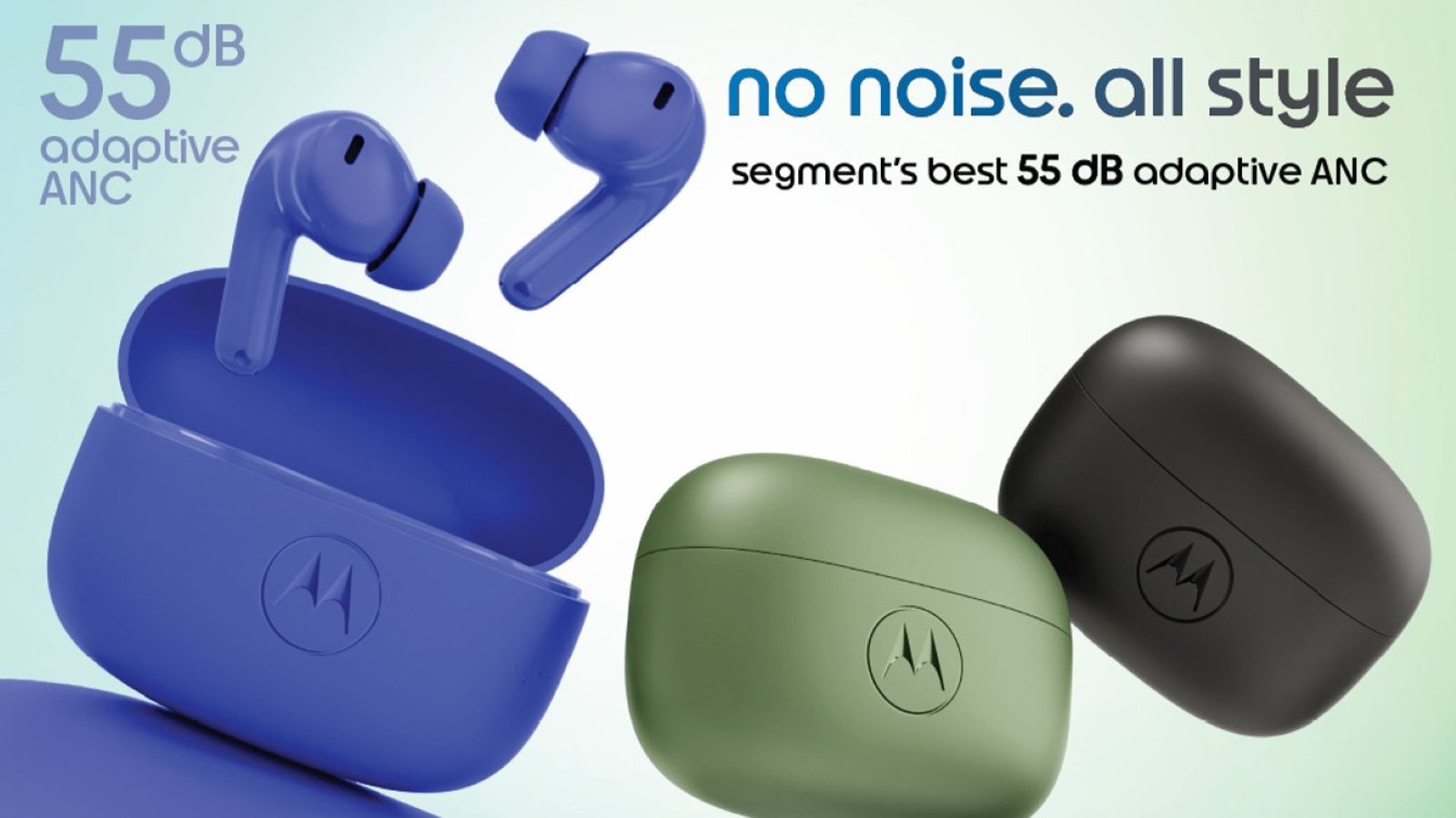Moto Buds 2 Fusion in different colourways Moto Buds 2 Fusion in different colourways
