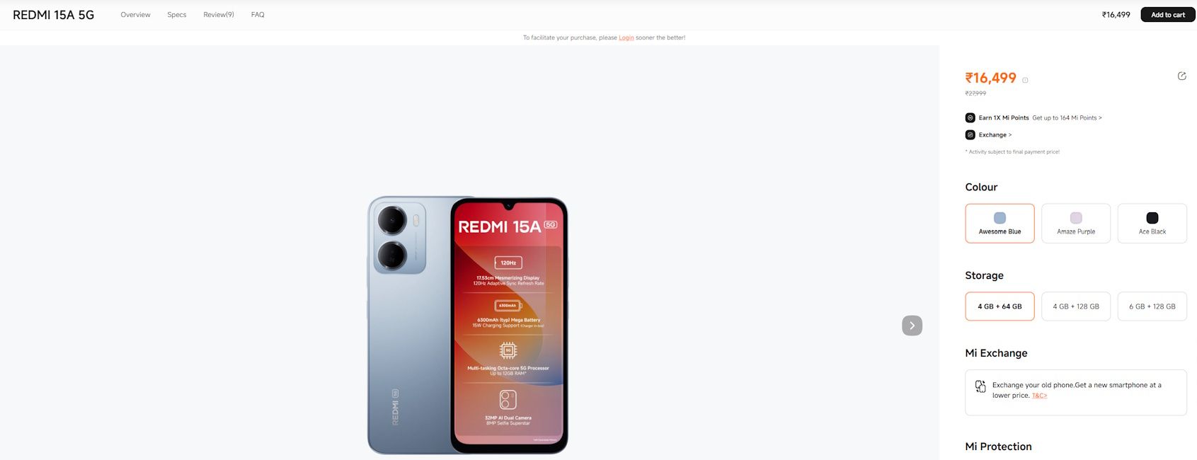 Redmi 15A price hiked in India Redmi 15A price hiked in India