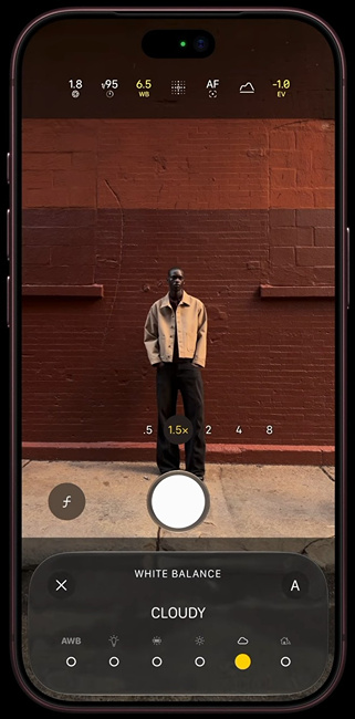 iPhone 18 Pro Pro Controls White Balance