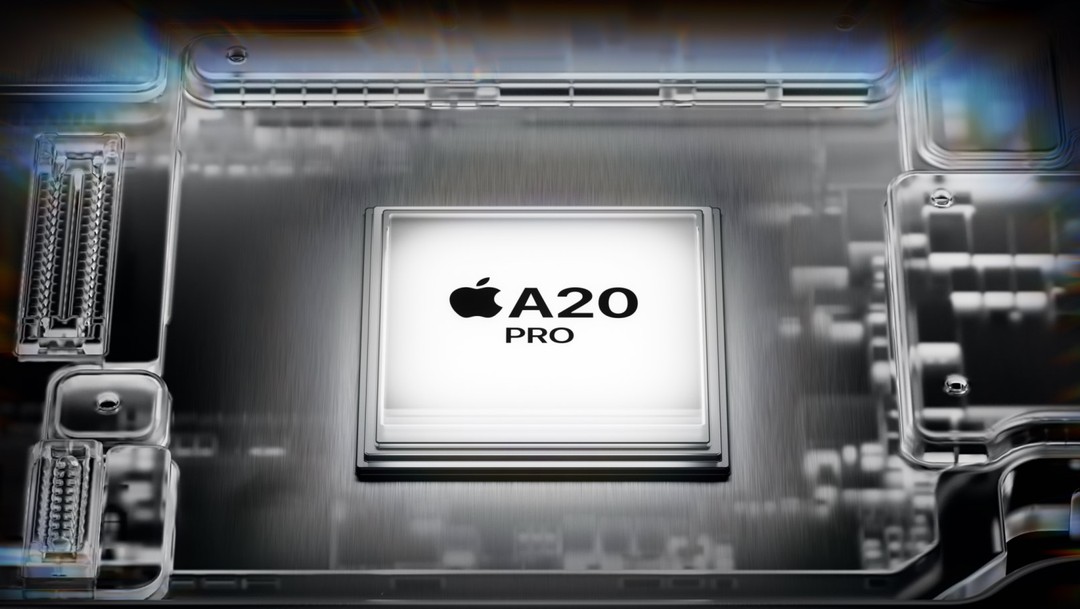 Apple A20 Pro chipset illustration Apple A20 Pro chipset illustration