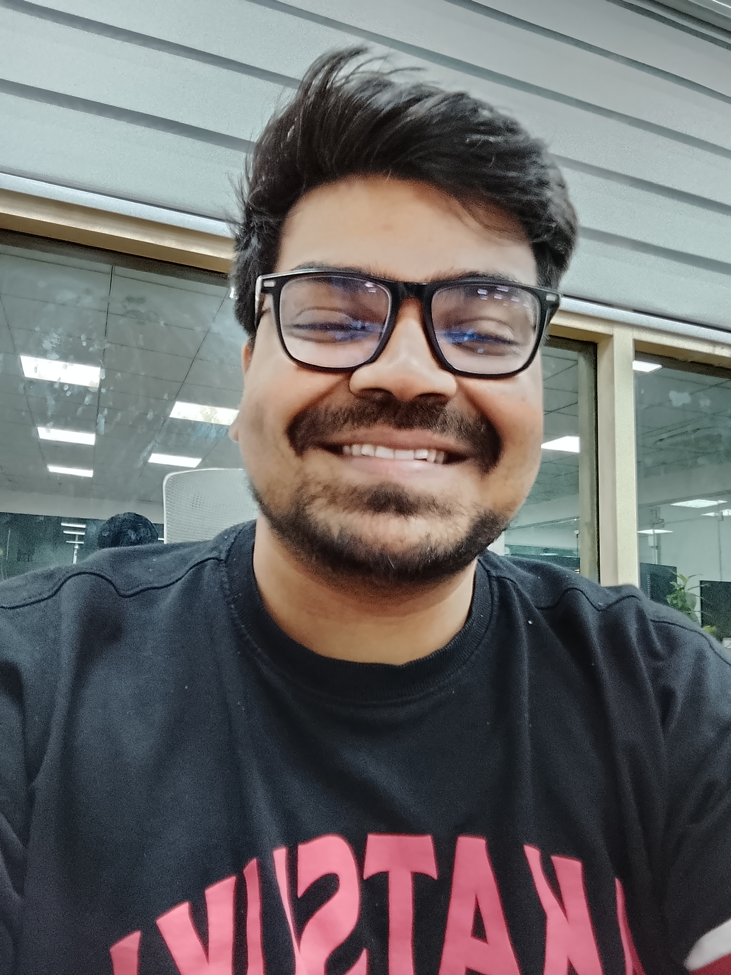 Boltt Ace 5G selfie indoors at night