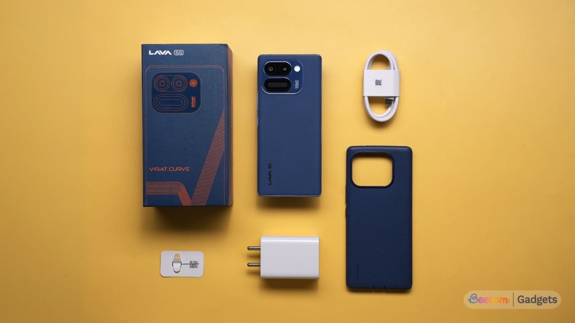 Box contents of the Lava Virat Curve