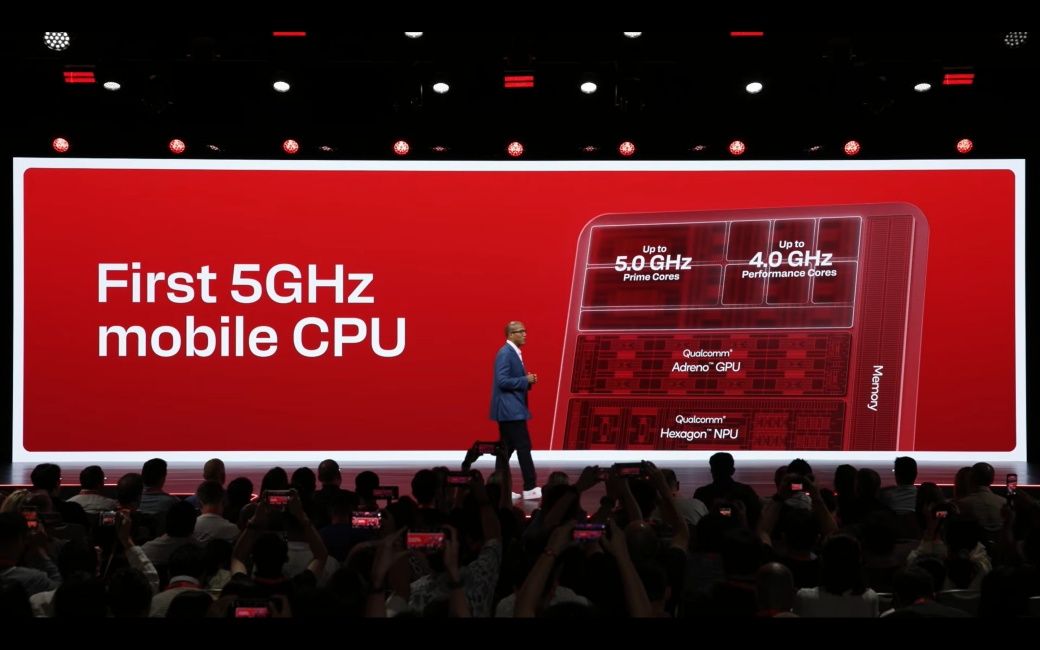 CPU layout of Snapdragon 8 Elite Gen 6 chips during launch event