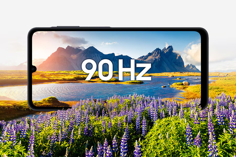 Galaxy A07s display showcased Galaxy A07s display showcased
