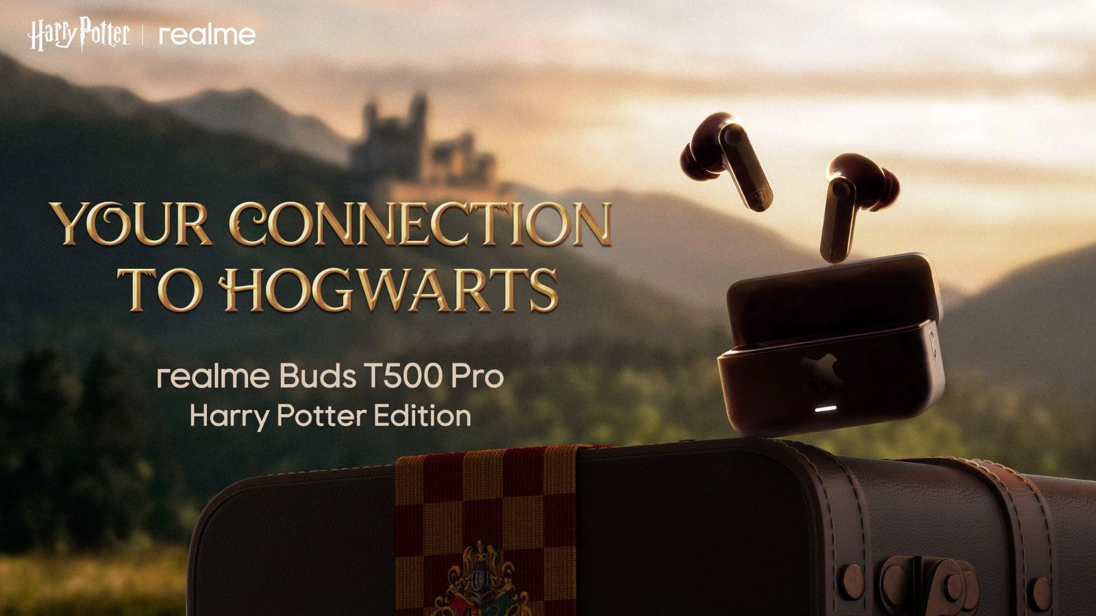  Realme Buds T500 Pro Harry Potter Edition Launched in India with Hogwarts-Inspired Design