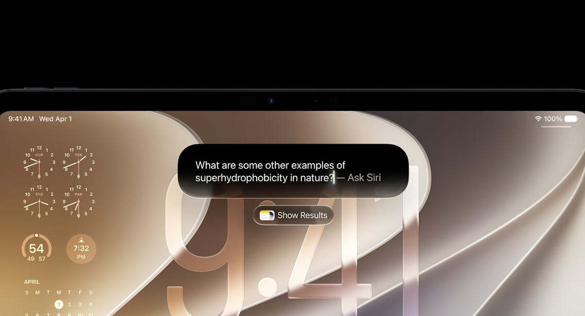 iPadOS 27 Siri AI showcased