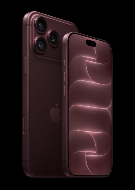 iphone 18 pro in burgundy front and back