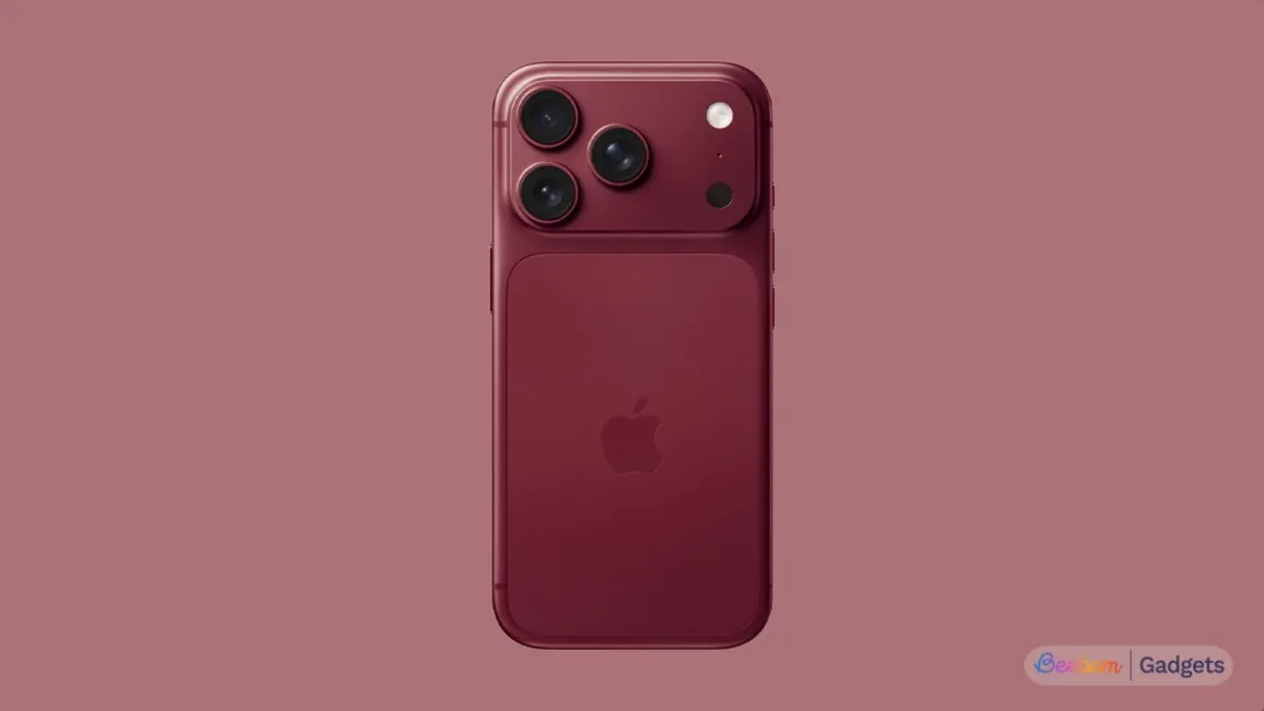 iPhone 18 Pro red back design showcased iPhone 18 Pro red back design showcased