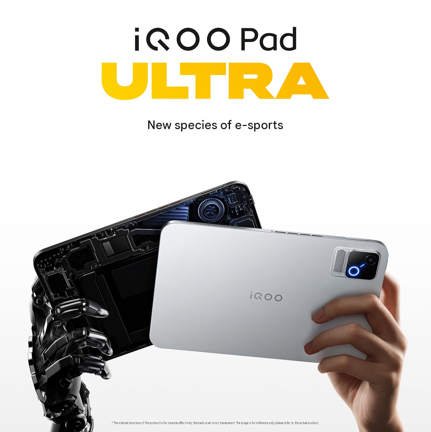 iQOO Pad Ultra design and colour options showcased iQOO Pad Ultra design and colour options showcased