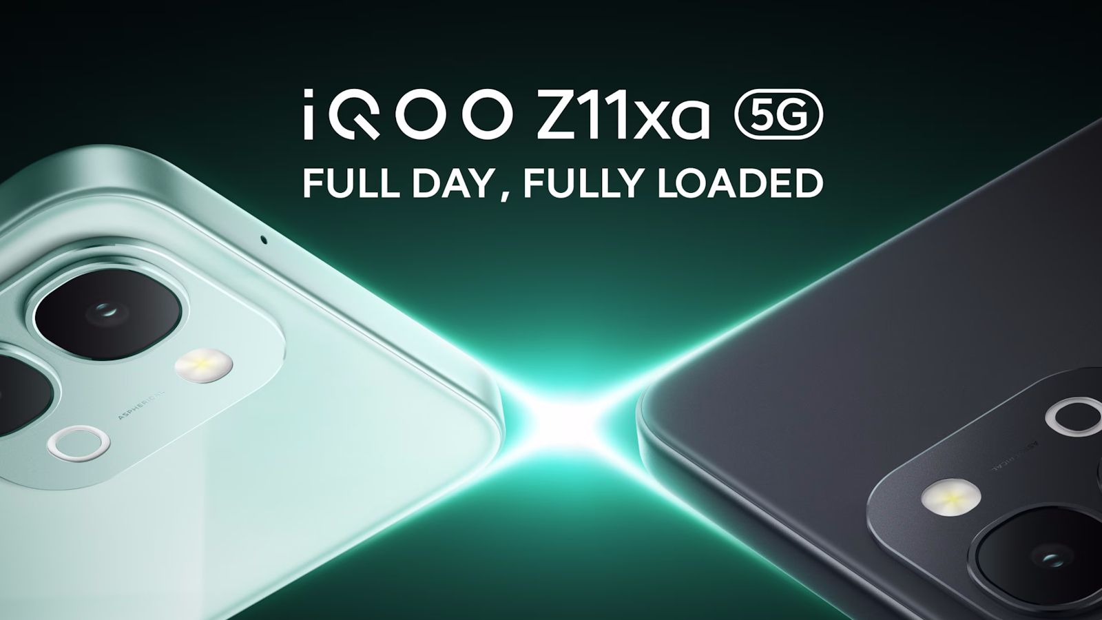 iQOO Z11xa colourways and back design showcased iQOO Z11xa colourways and back design showcased