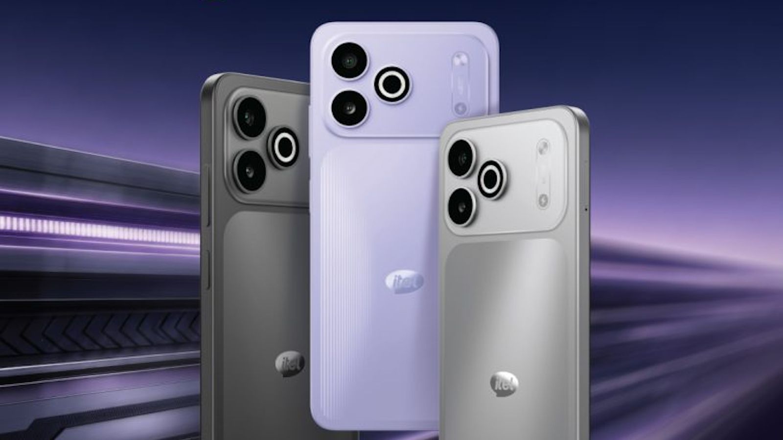 Itel A300C colourways and back design