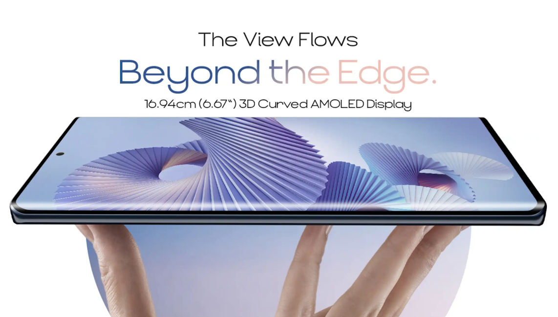 Lava Virat Curve display showcased