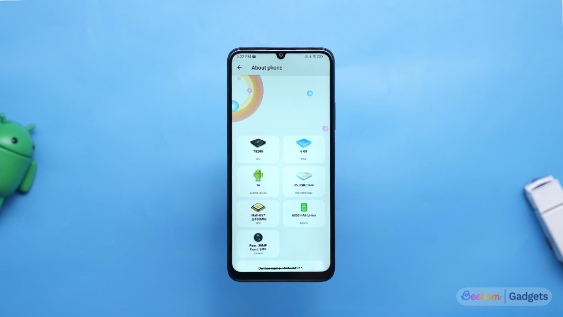 Lava Virat V1 Pro 5G about page showcase