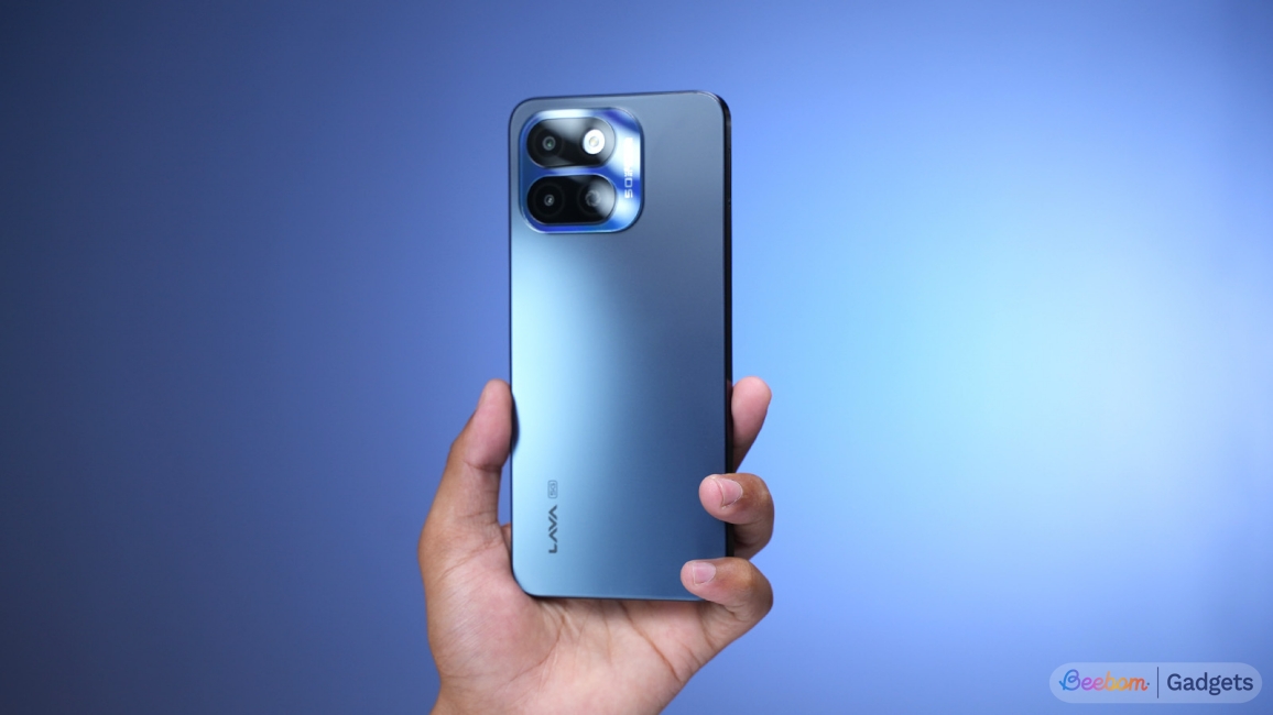 Lava Virat V1 Pro 5G look from the back 