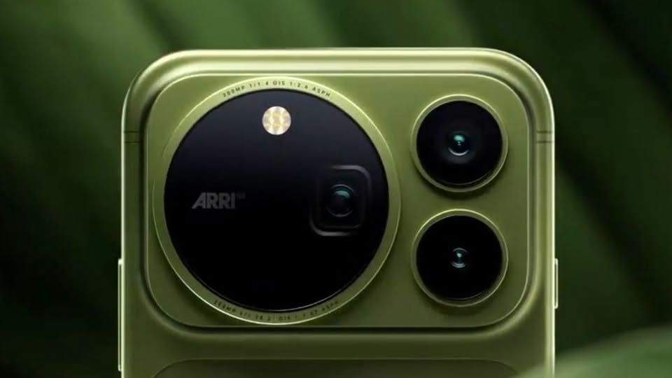 Honor Magic 9 Pri Max in green from the back Honor Magic 9 Pri Max in green from the back