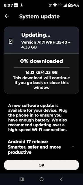 Motorola Edge 70 stable Android 17 update Motorola Edge 70 stable Android 17 update
