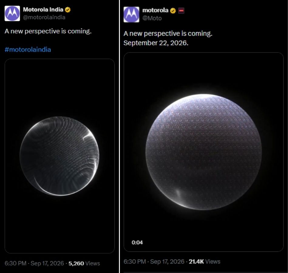 Motorola official X post teasers for new phone Motorola official X post teasers for new phone