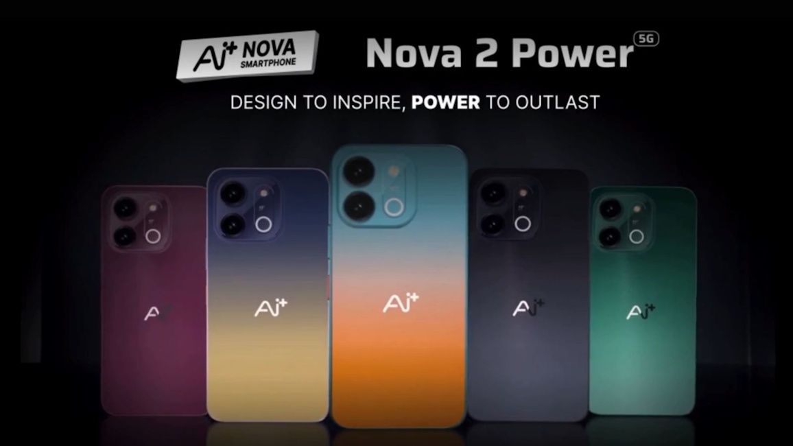 Ai+ Nova 2 Power 5G design Ai+ Nova 2 Power 5G design
