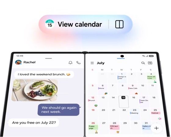 Samsung One UI 9 smarter now nudge in action