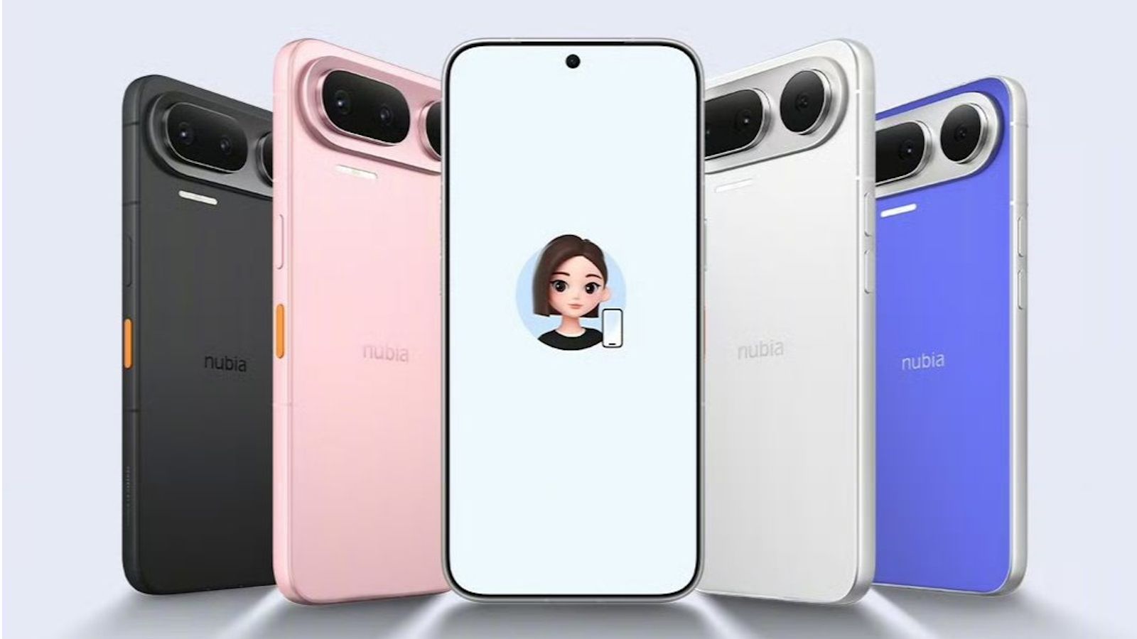 Nubia NaviX Ultra colourways and back design