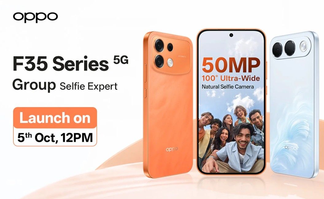 Oppo F35 series banner on Flipkart