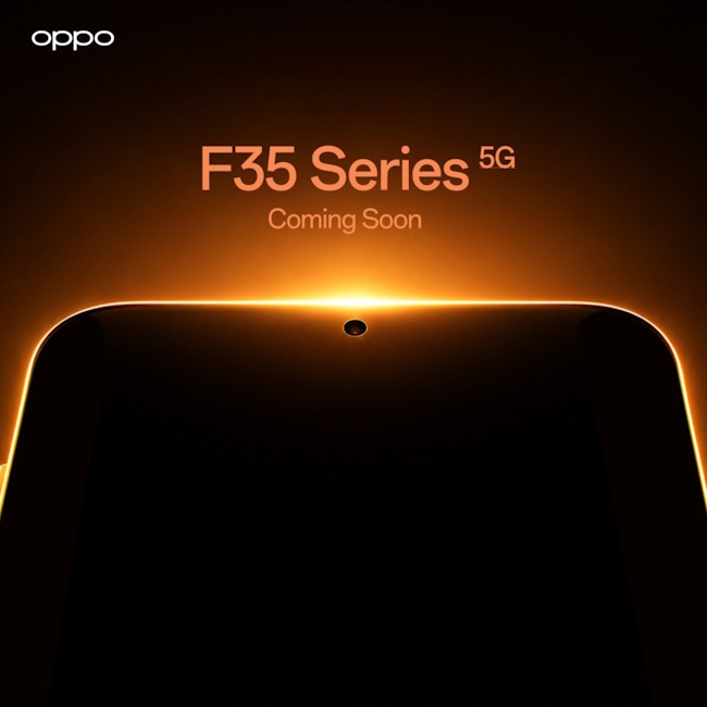 Oppo F35 5G series India launch teased Oppo F35 5G series India launch teased